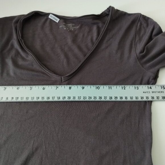 Majestic Paris V Neck Top Size 2 - Picture 6 of 8